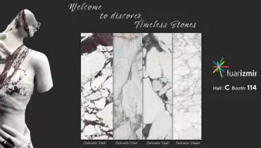 İzmir Mermer Fuarındayız