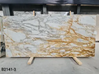 B2141 - 2 CM Calacatta Gold Honed