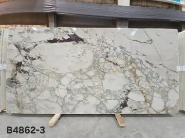 B4862 - 2 CM Calacatta Green Polished