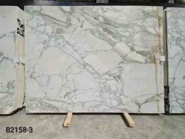 B2158 - 2 CM Calacatta Green Honed