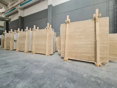 B5206 - 2 CM Veincut Travertine Unfilled Honed