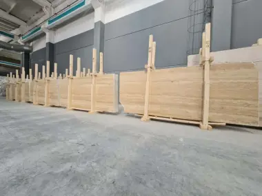 B5173 - 2 CM Veincut Travertine Unfilled Honed