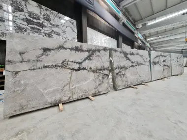 B4651 - 2 CM Silver Roots Honed