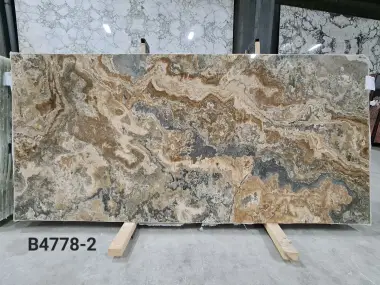 B4778 - 2 CM Brown Onyx Polished