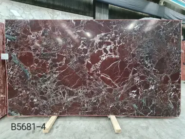 B5681 - 2 CM Rosso Levanto Hight-Honed