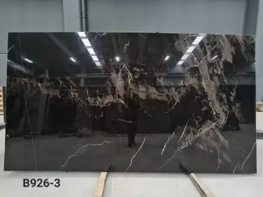 B926 - 3 CM Alexandrette Black Polished