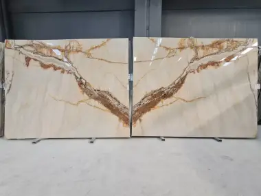 B1199 - 2 CM Gold River Polished