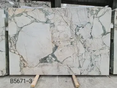 B5671 - 2 CM Calacatta Green Honed