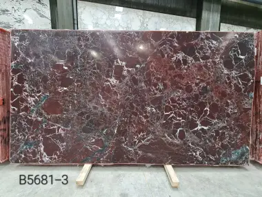 B5681 - 2 CM Rosso Levanto Hight-Honed