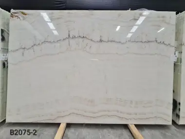 B2075 - 2CM WHITE ONYX POLISHED