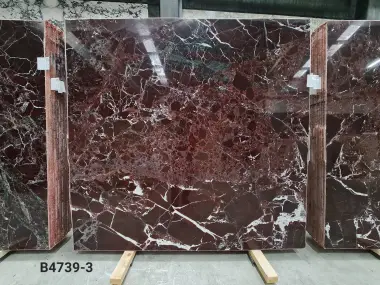 B4739 - 2 CM Rosso Levanto Polished