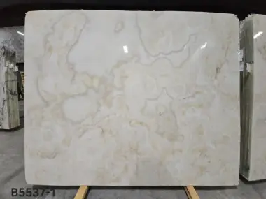 B5537 - 2 CM White Onyx Polished