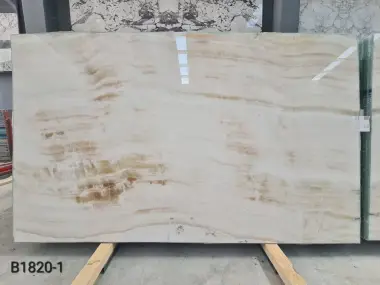 B1820 - 2CM WHITE ONYX POLISHED