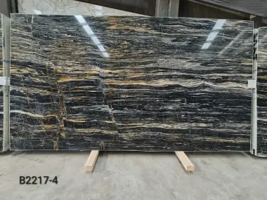 B2217 - 2 CM Nero Picasso Polished