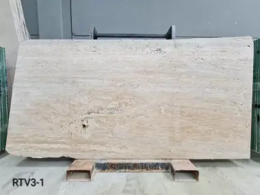 RTV03 - 2CM RIVA TRAVERTINE UNF. SANDBLASTED PATINATED