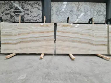 B1974 - 2CM WHITE ONYX POLISHED