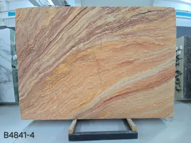 B4841 - 2 CM Autumn Travertine Leather-Finish