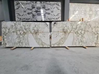 B1575 - 2CM CALACATTA GREEN POLISHED