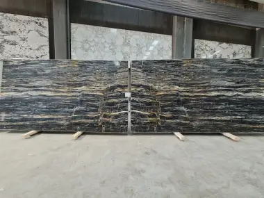 B2217 - 2 CM Nero Picasso Polished