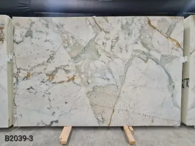 B2039 - 2CM CALACATTA GREEN HONED