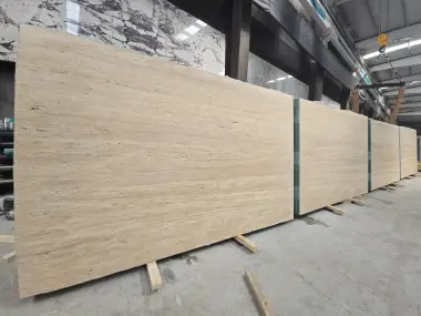 B6373 - 2 CM Veincut Travertine Unfilled Honed
