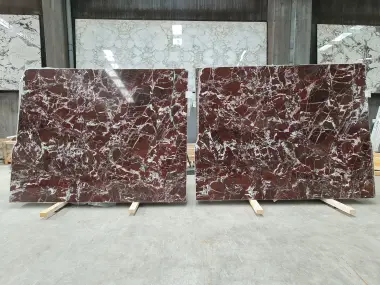 B6460 - 2 CM Rosso Levanto Polished