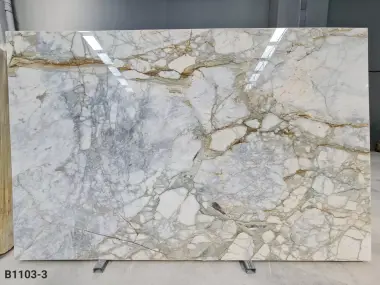 B1103 - 2CM CALACATTA GREEN POLISHED