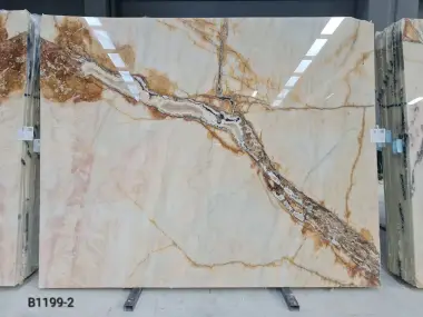 B1199 - 2 CM Gold River Polished
