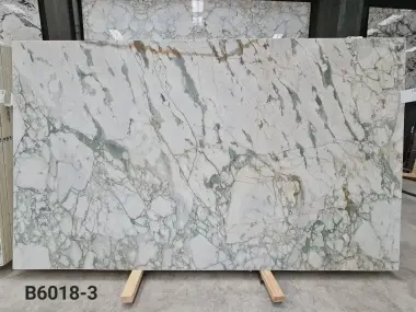 B6018 - 2 CM Calacatta Green Honed