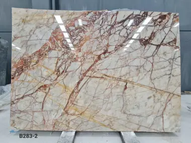 B283 - 2 CM Fire Fantastico Polished