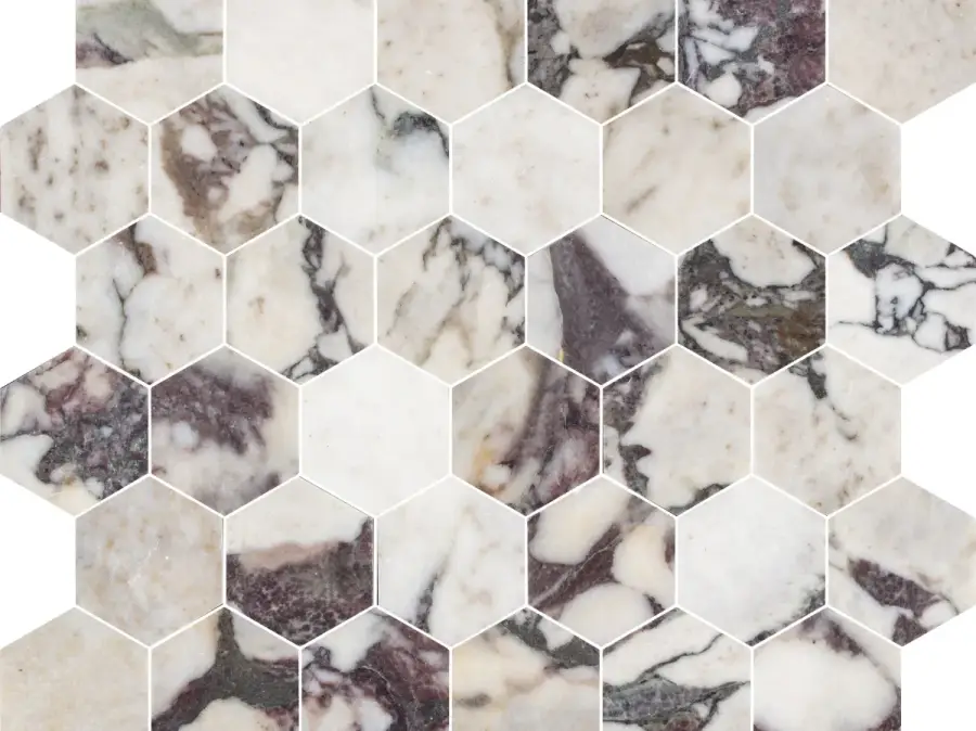 Calacatta Viola Hexagon
