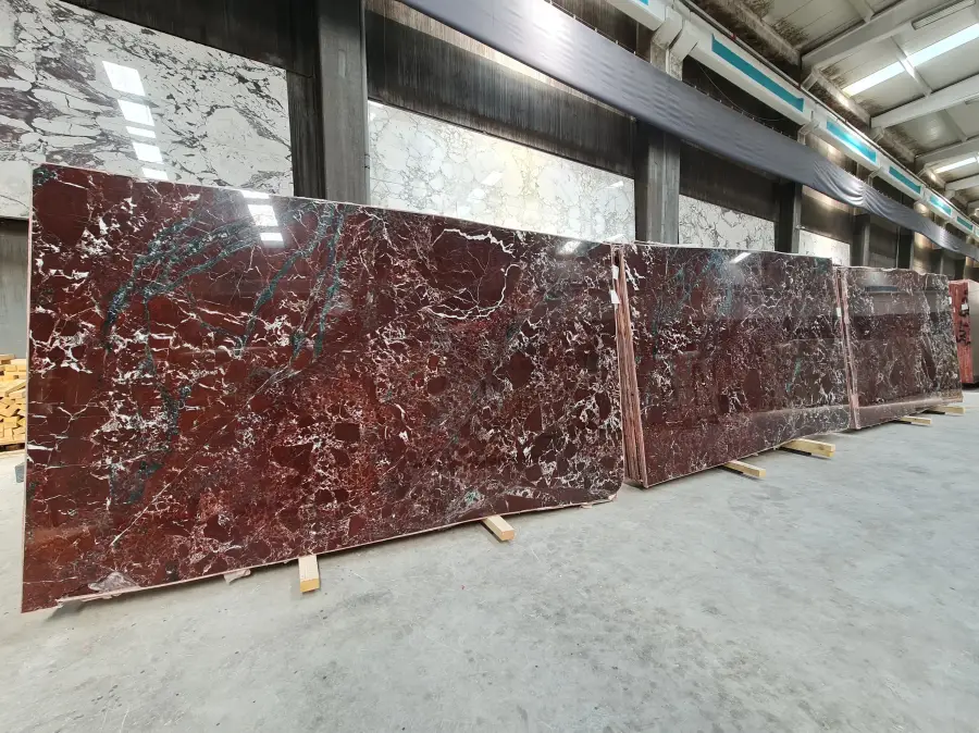 B6121 - 2 CM Rosso Levanto Polished