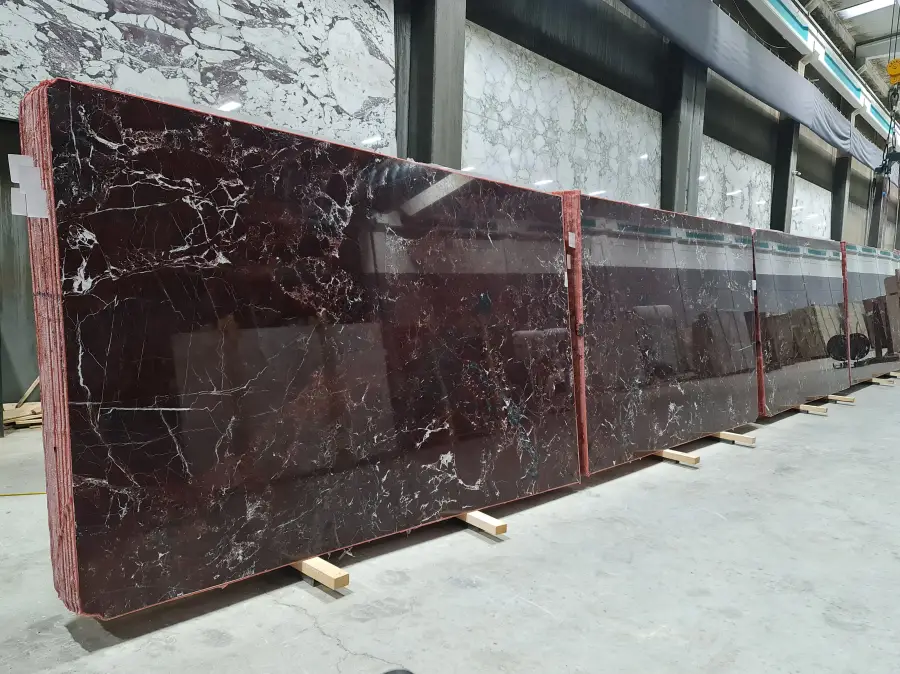 B5680 - 2 CM Rosso Levanto Polished