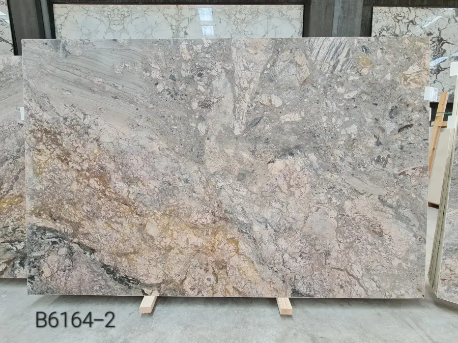 B6164 - 2 CM Breccia Tramonto Honed