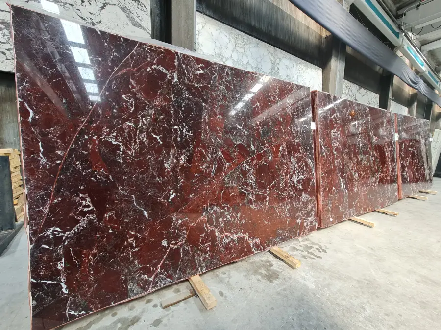 B5699 - 2 CM Rosso Levanto Polished