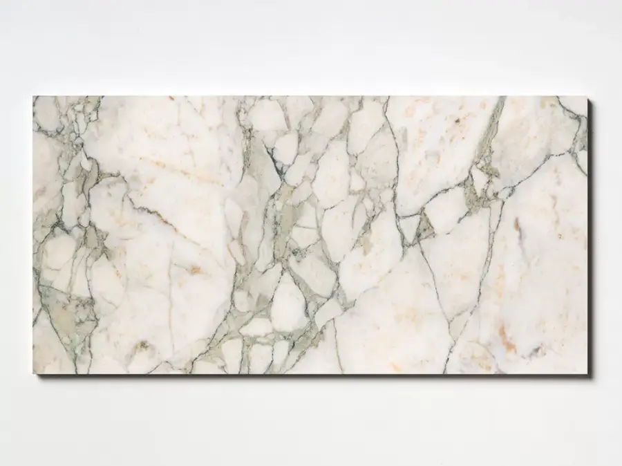 Calacatta Green Classic Polished Marble Tile