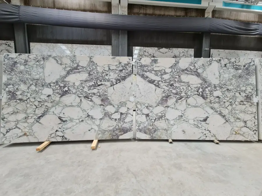 B2172 - 2 CM Calacatta Viola Honed