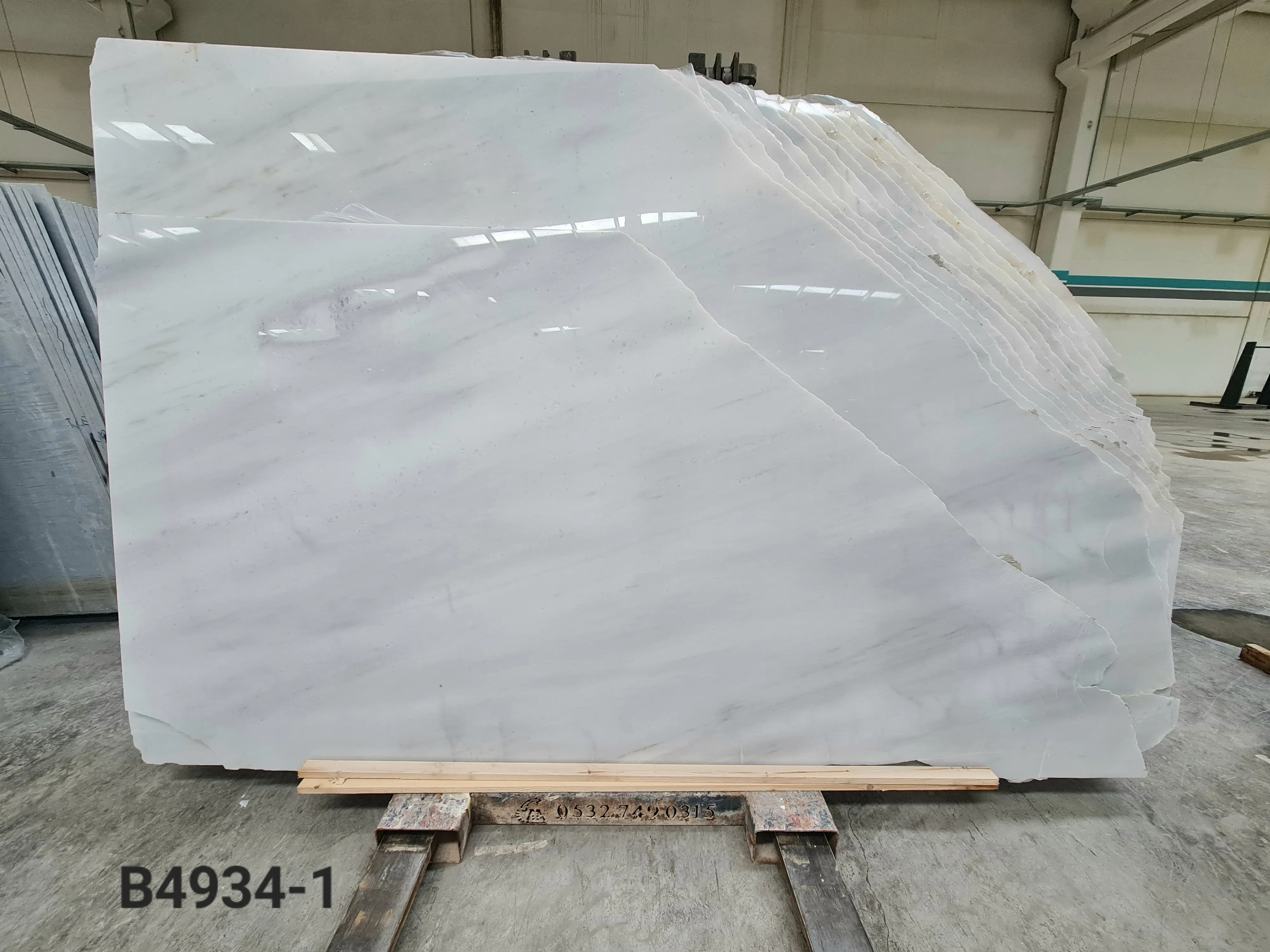 B4934 - 2 CM Kemalpasa White Polished