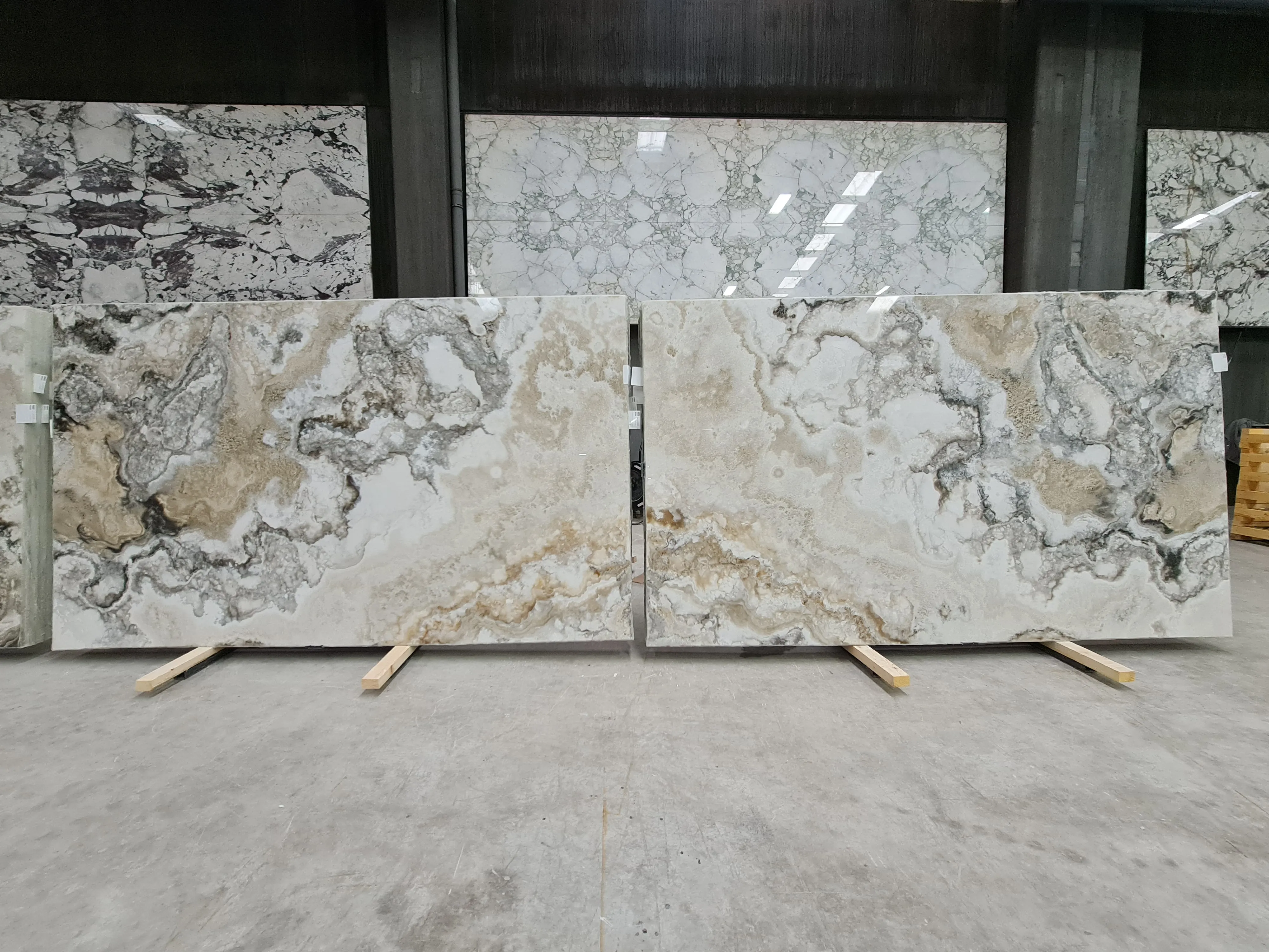 B6246 - 2 CM Grey Onyx Polished