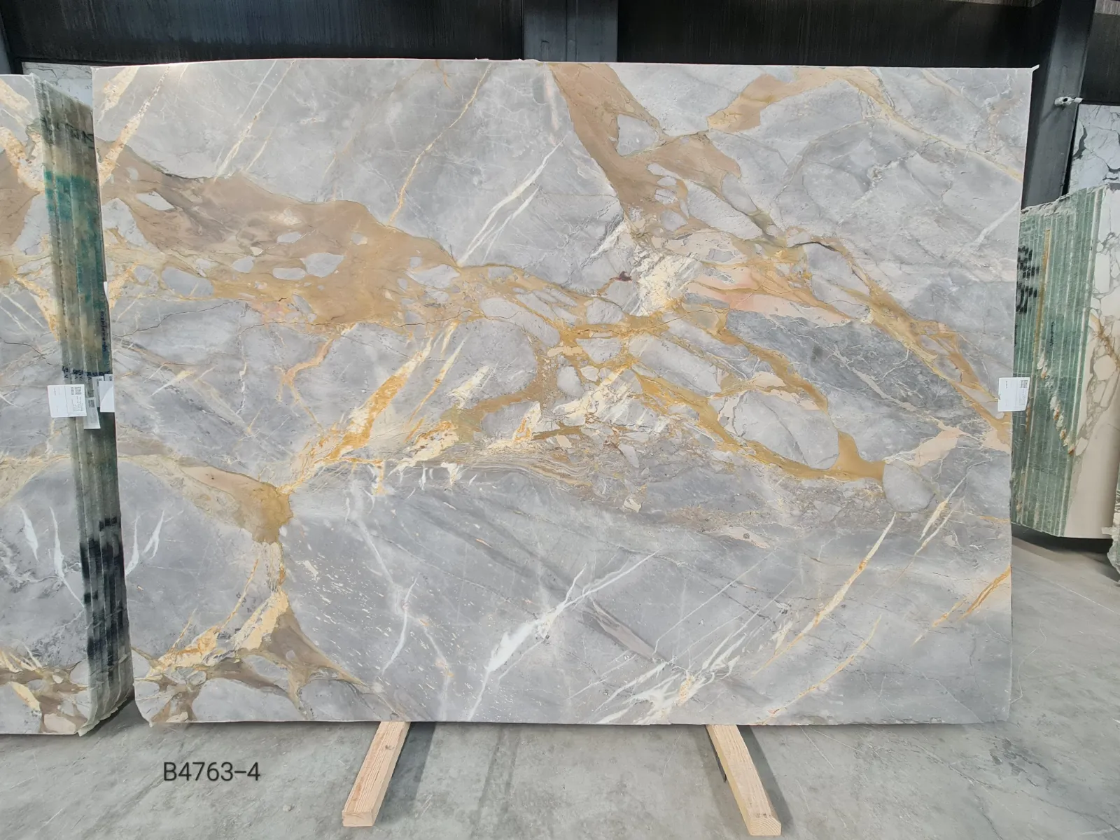 B4763 - 2 CM Baran Grey Honed