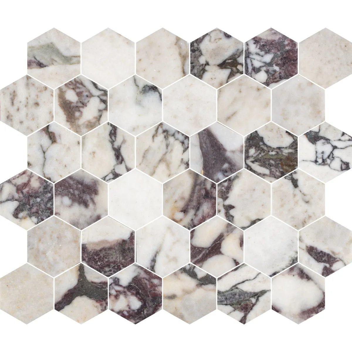 Calacatta Viola Hexagon