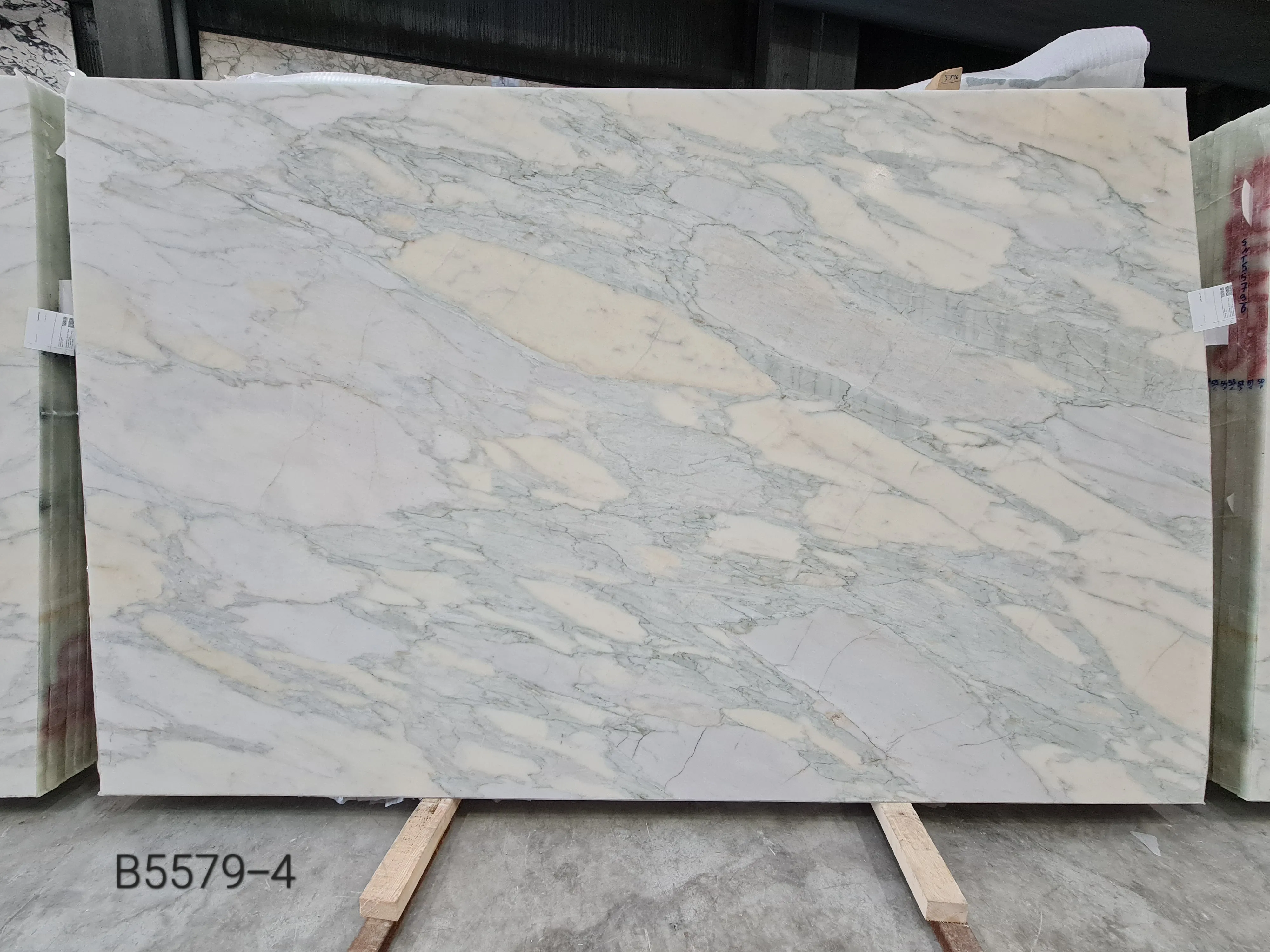 B5579 - 2 CM Arabescato Oyster Honed