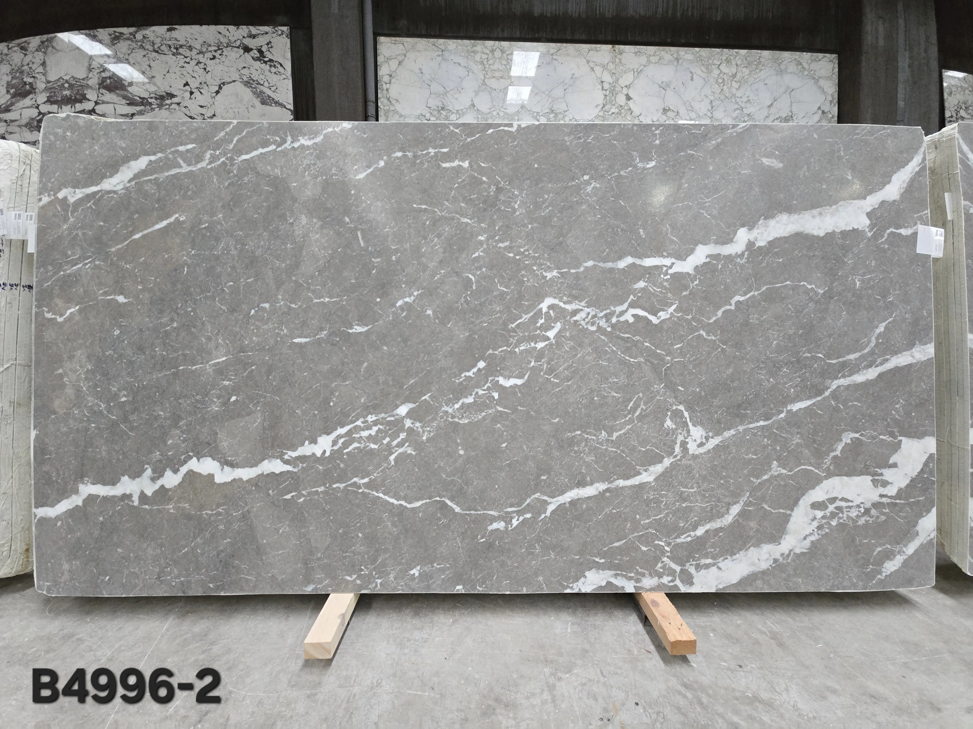 B4996 - 2 CM Dove Grey Honed