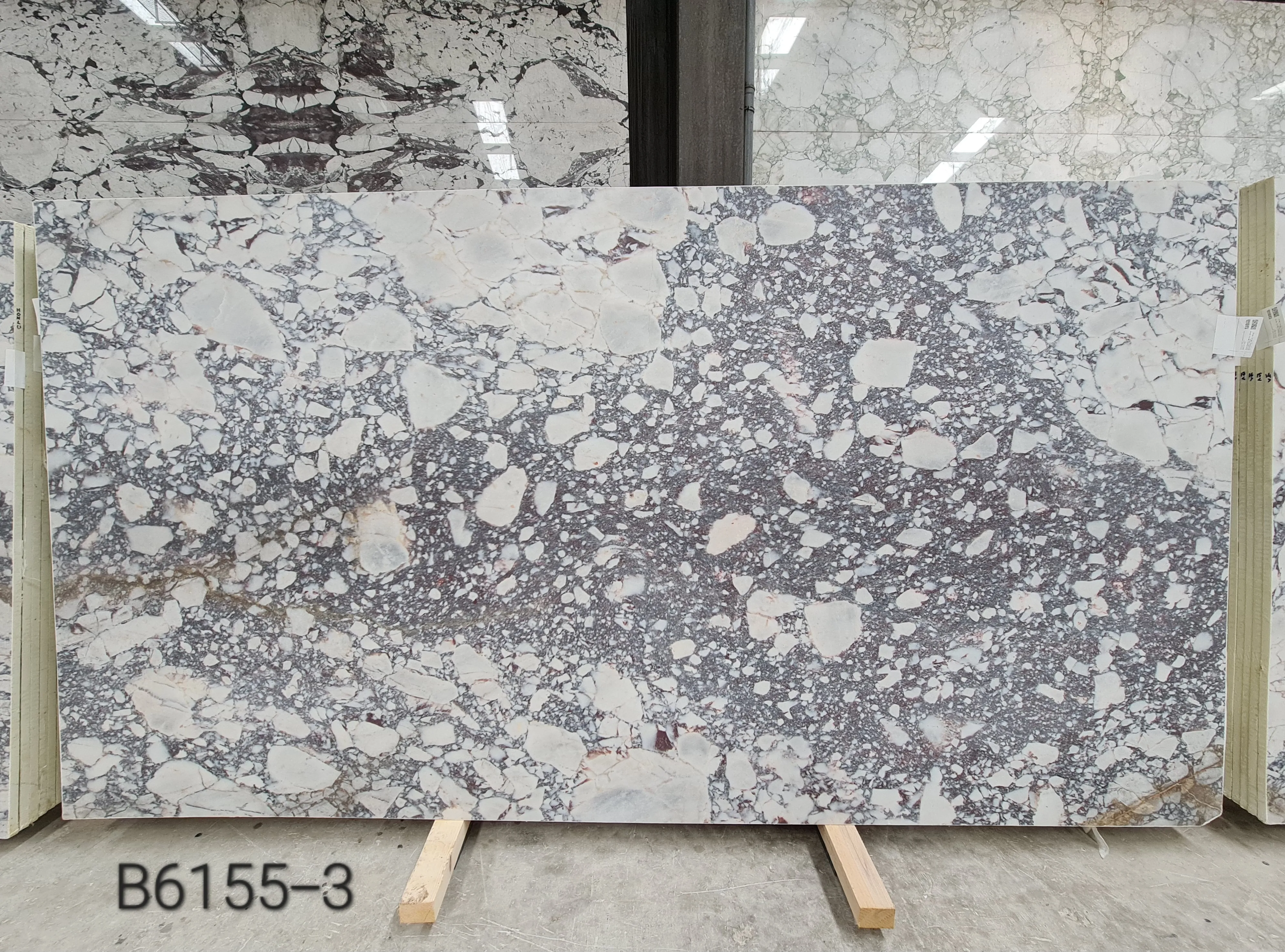 B6155 - 2 CM Calacatta Viola Honed