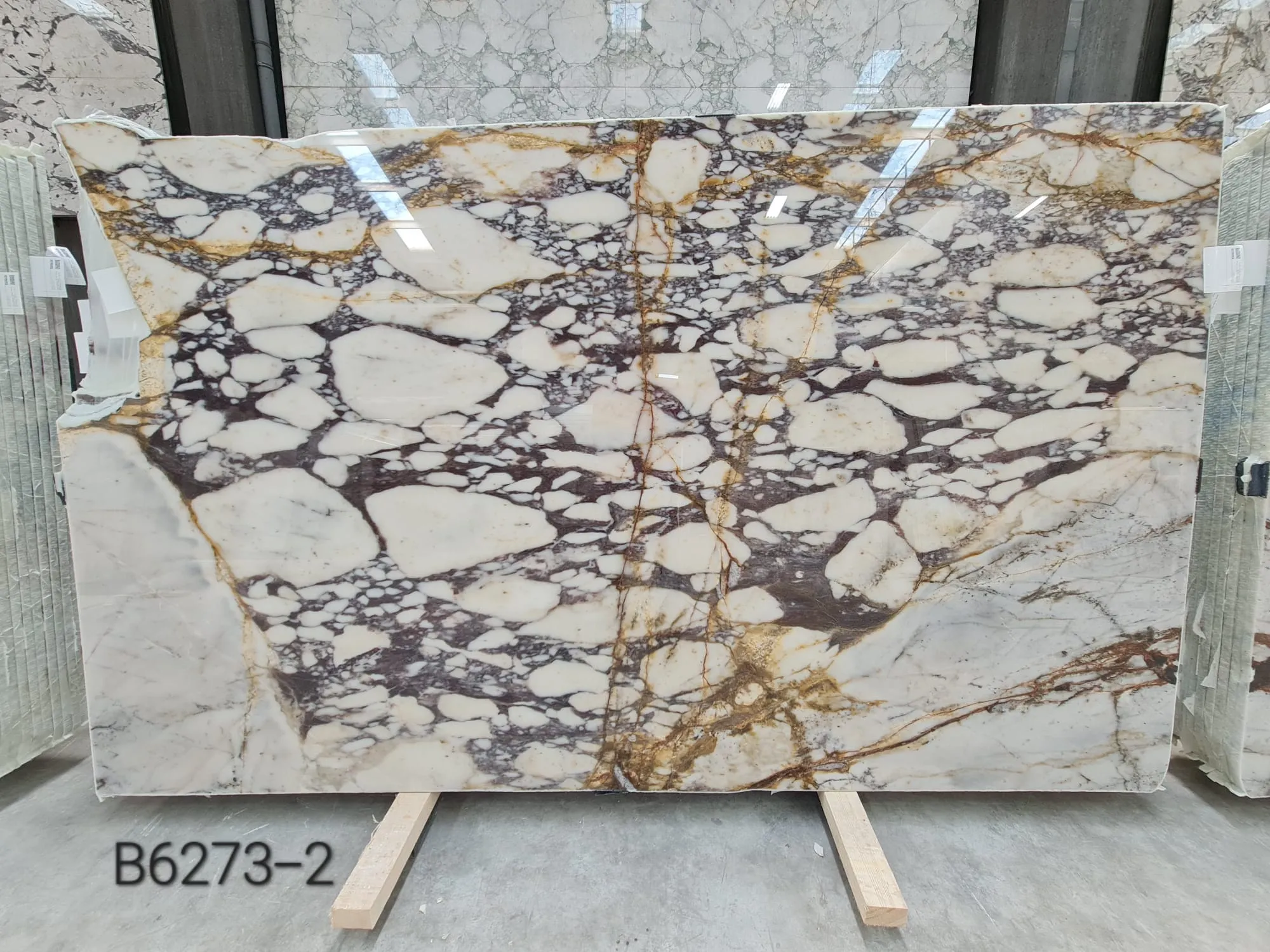 B6273 - 2 CM Afyon Sugar Violet Polished