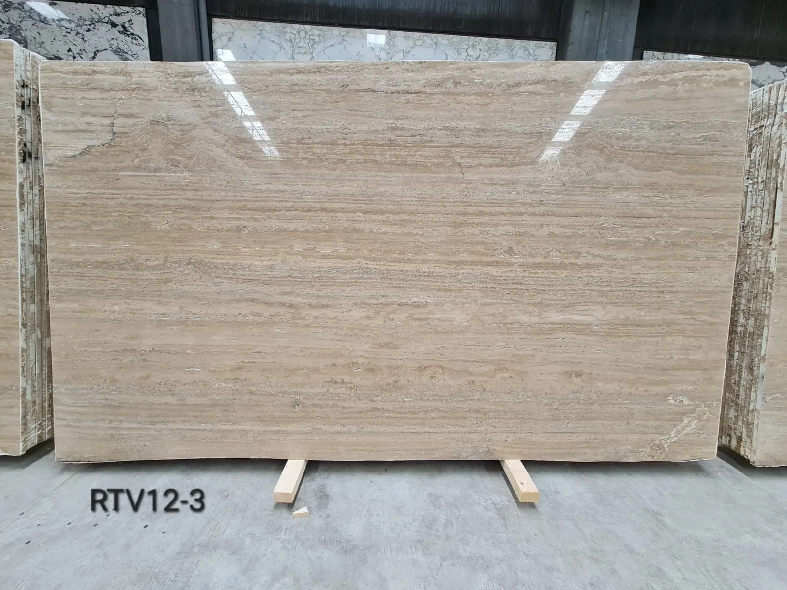 RTV12 - 2 CM Riva Travertine Veincut Filled Polished
