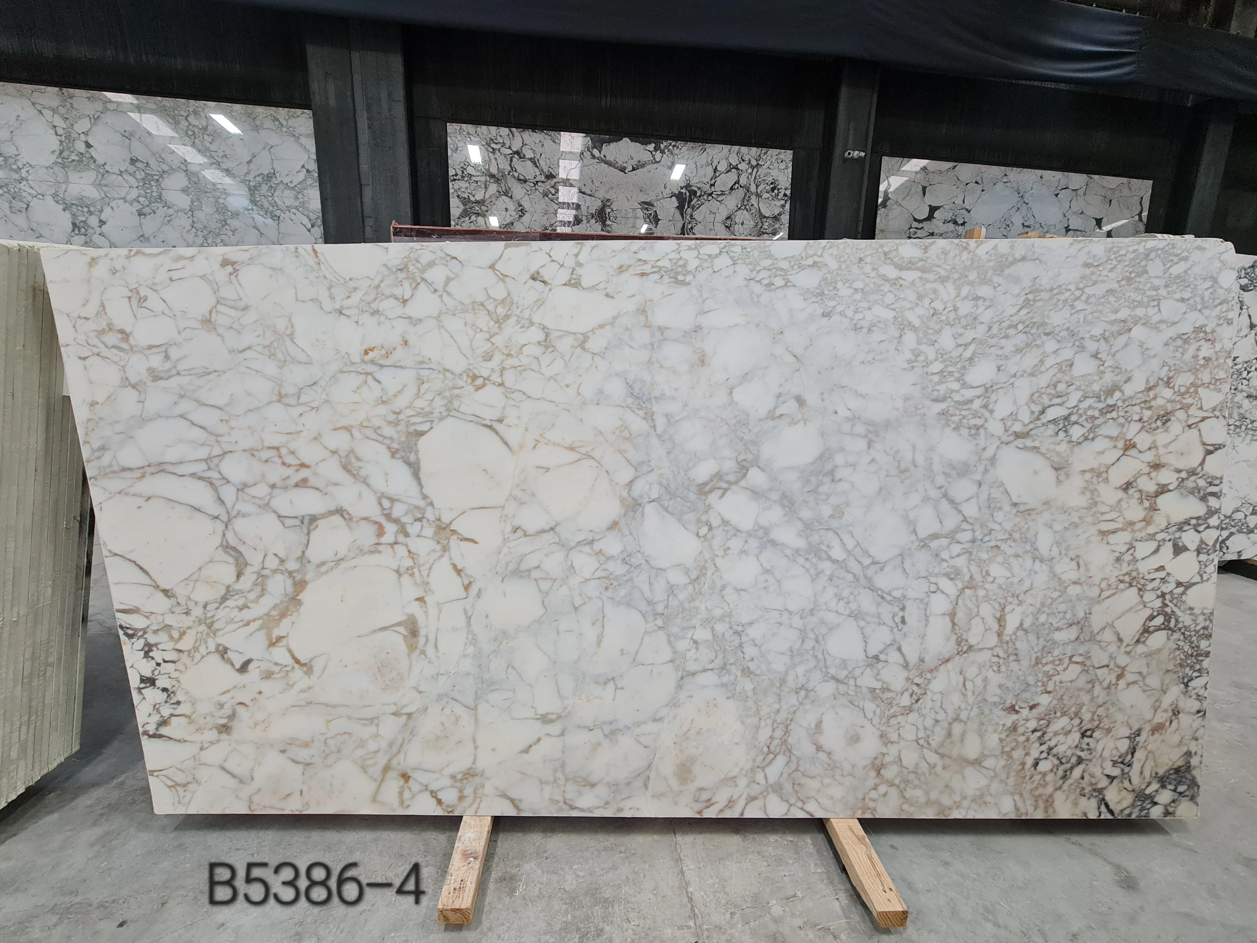 B5386 - 2 CM Afyon Gold Polished