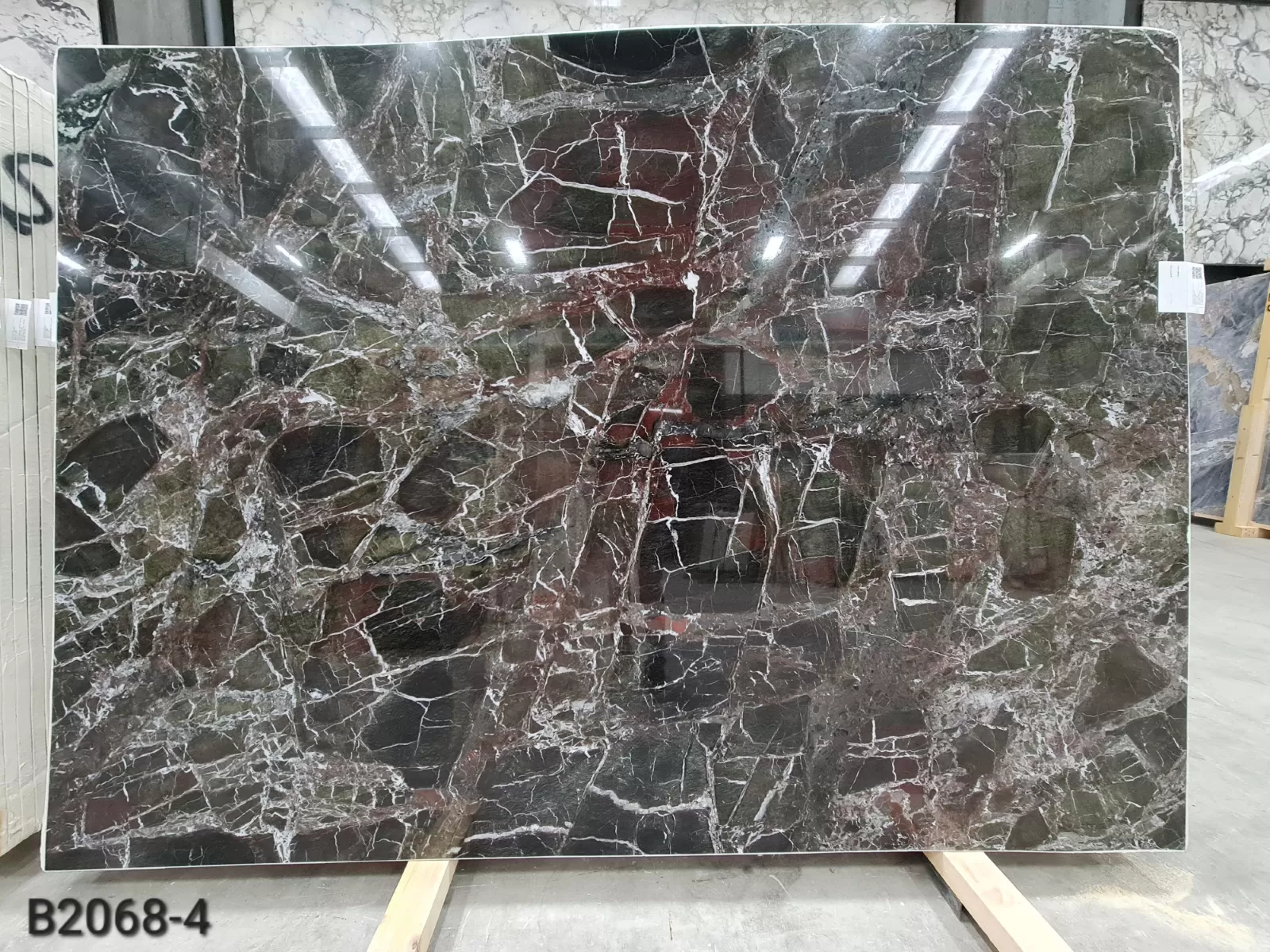 B2068 - 2 CM Verde Levanto Polished