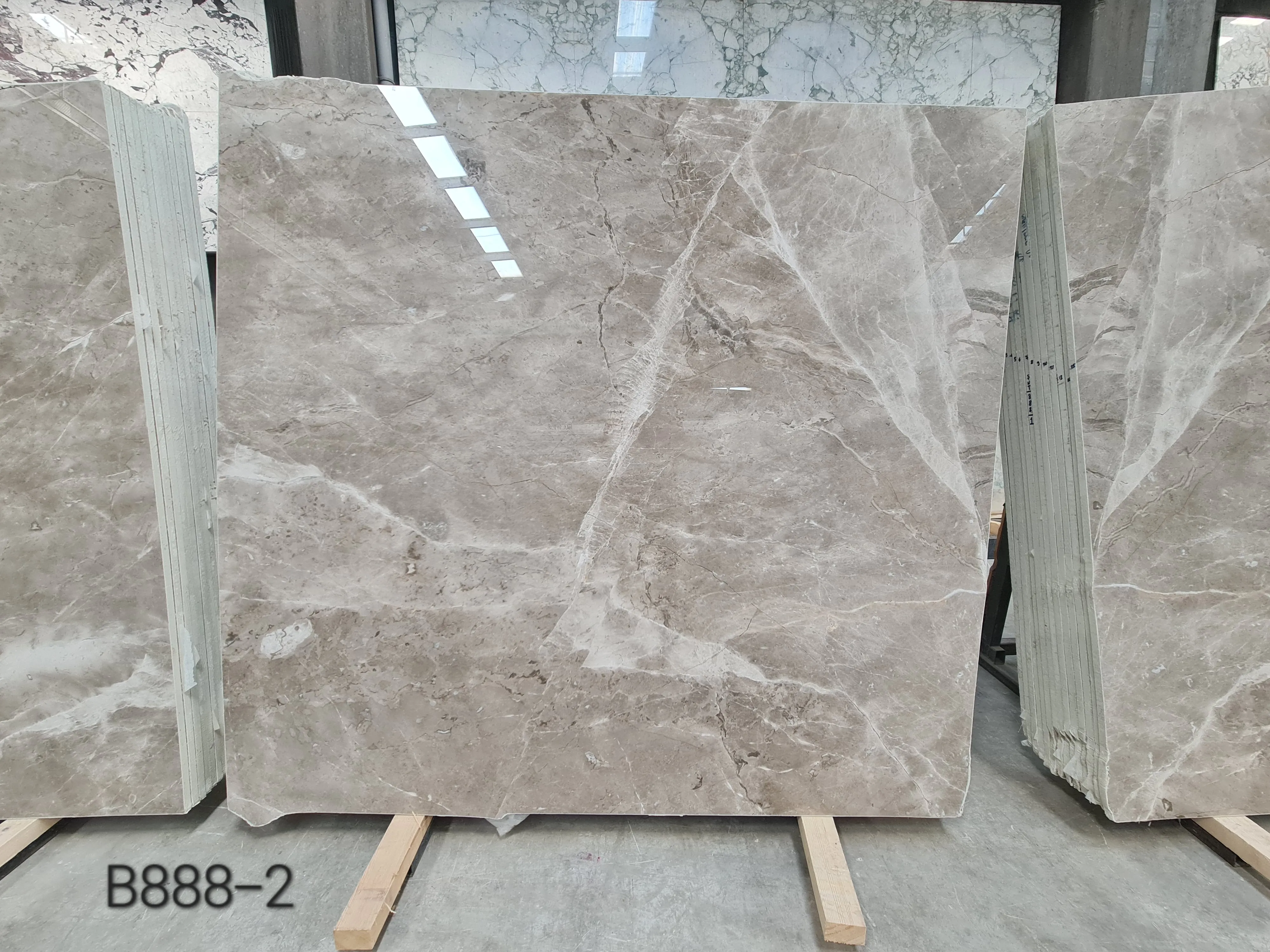 B888 - 2 CM Karaman Grey Polished