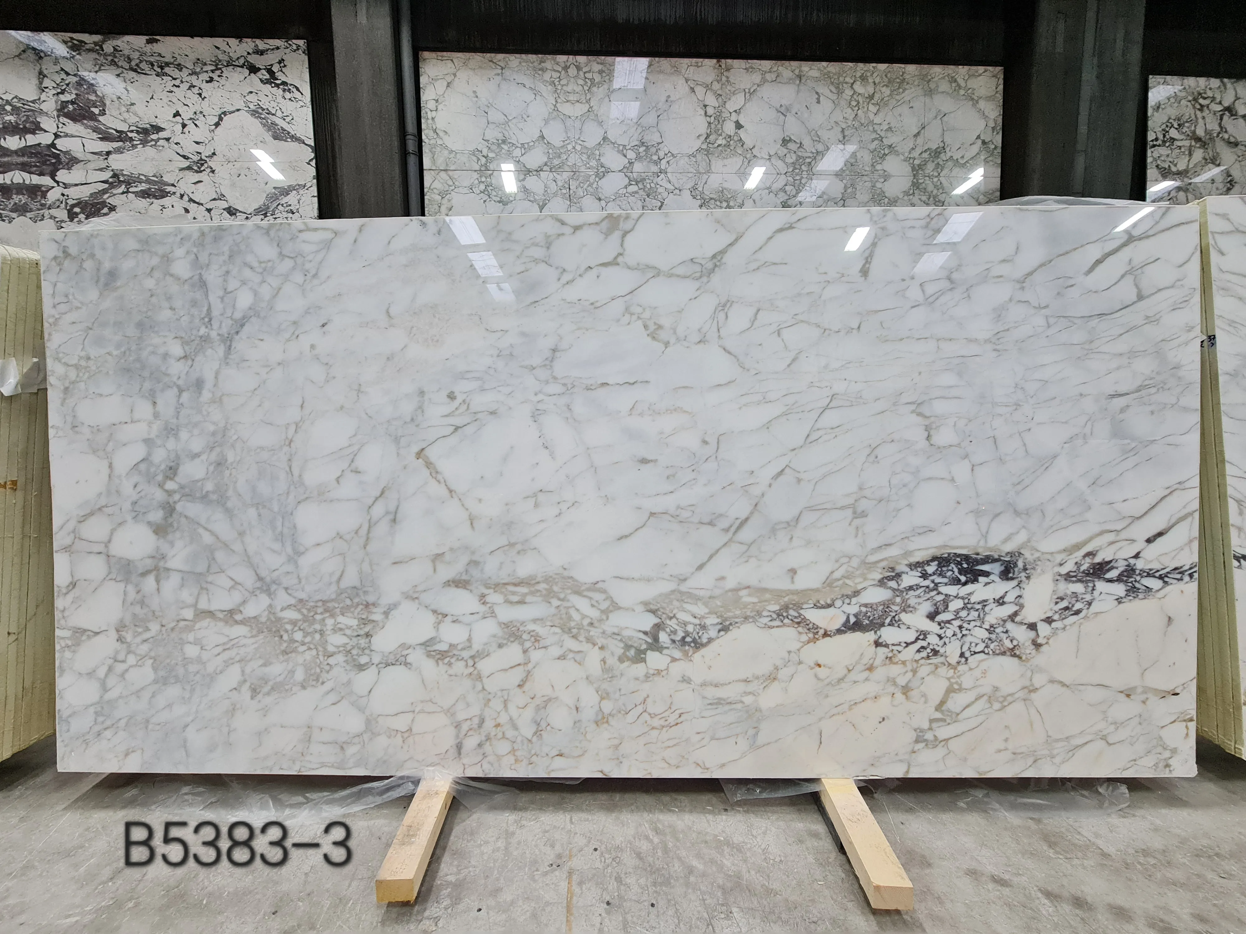 B5383 - 2 CM Afyon Gold Polished